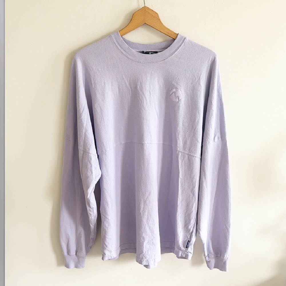 Spirit jersey Camelback lander purple long sleeve oversized tee top size Large